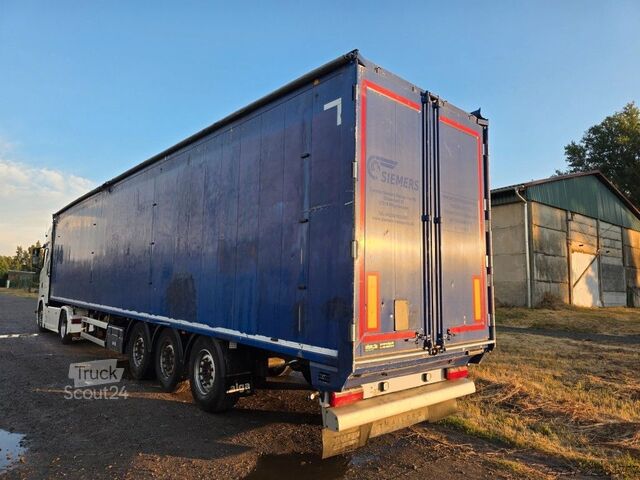 Semitilhenger med walking floor KNAPEN 92 cabm Schubboden, Lift, SAF Scheibe