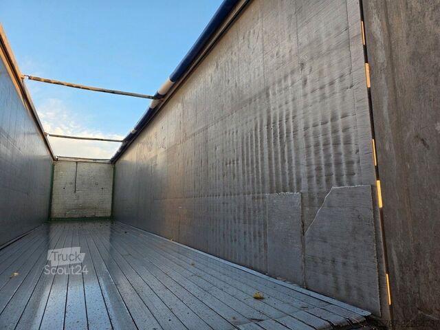 Semitilhenger med walking floor KNAPEN 92 cabm Schubboden, Lift, SAF Scheibe