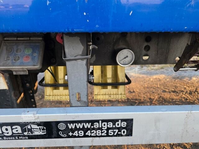 Semitilhenger med walking floor KNAPEN 92 cabm Schubboden, Lift, SAF Scheibe