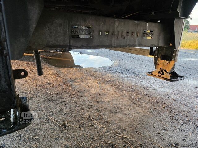 Semitilhenger med walking floor KNAPEN 92 cabm Schubboden, Lift, SAF Scheibe