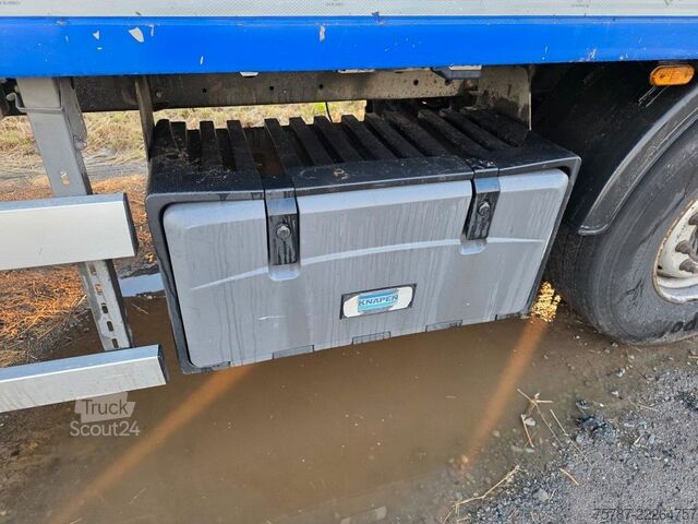 Semitilhenger med walking floor KNAPEN 92 cabm Schubboden, Lift, SAF Scheibe