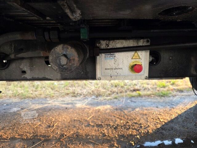 Semitilhenger med walking floor KNAPEN 92 cabm Schubboden, Lift, SAF Scheibe