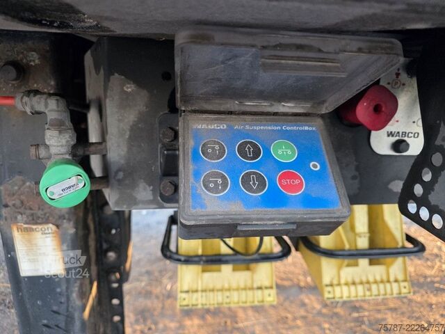 Semitilhenger med walking floor KNAPEN 92 cabm Schubboden, Lift, SAF Scheibe