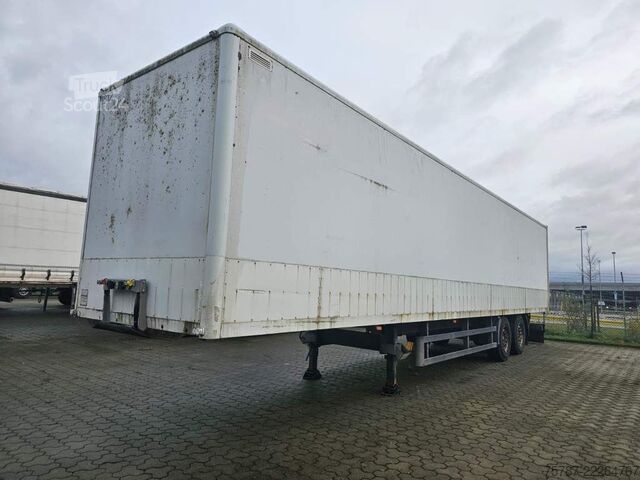 Gesloten oplegger SPIER Doppelstock mit Balken, 2 Achser