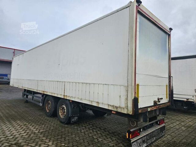 Gesloten oplegger SPIER Doppelstock mit Balken, 2 Achser