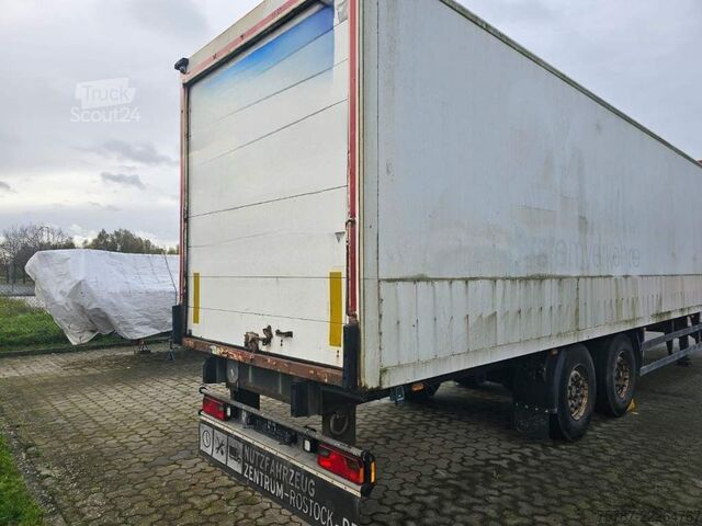 Gesloten oplegger SPIER Doppelstock mit Balken, 2 Achser