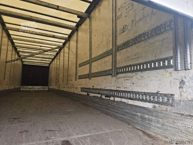 Gesloten oplegger SPIER Doppelstock mit Balken, 2 Achser