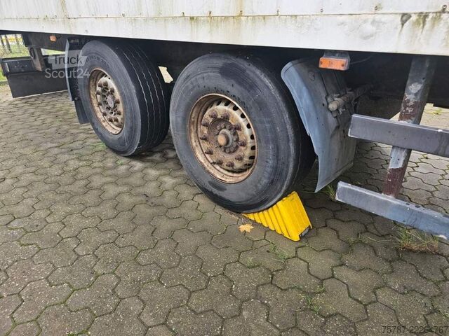 Gesloten oplegger SPIER Doppelstock mit Balken, 2 Achser