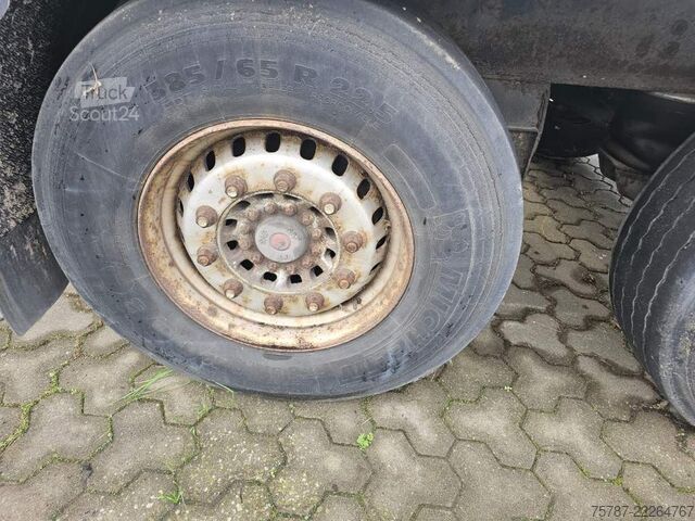 Gesloten oplegger SPIER Doppelstock mit Balken, 2 Achser