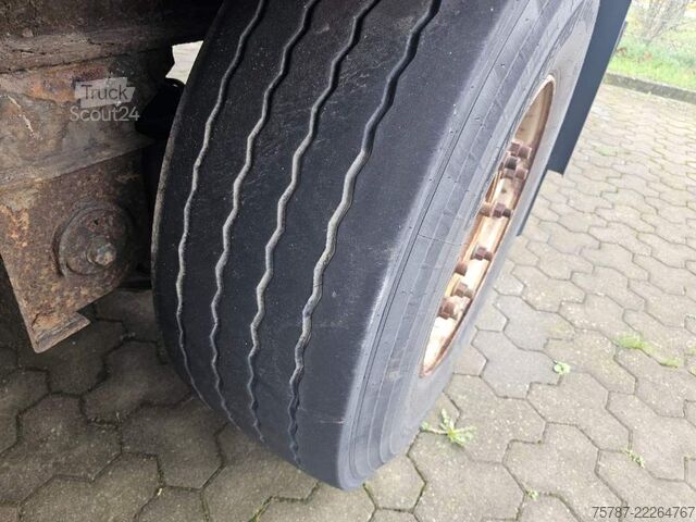 Gesloten oplegger SPIER Doppelstock mit Balken, 2 Achser