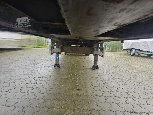 Gesloten oplegger SPIER Doppelstock mit Balken, 2 Achser