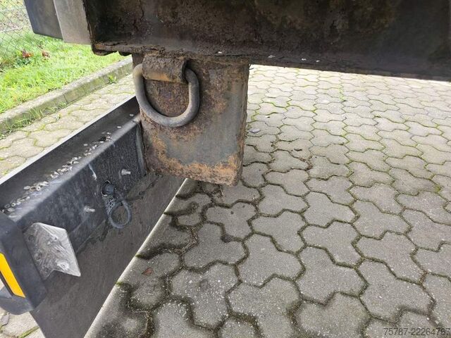 Gesloten oplegger SPIER Doppelstock mit Balken, 2 Achser
