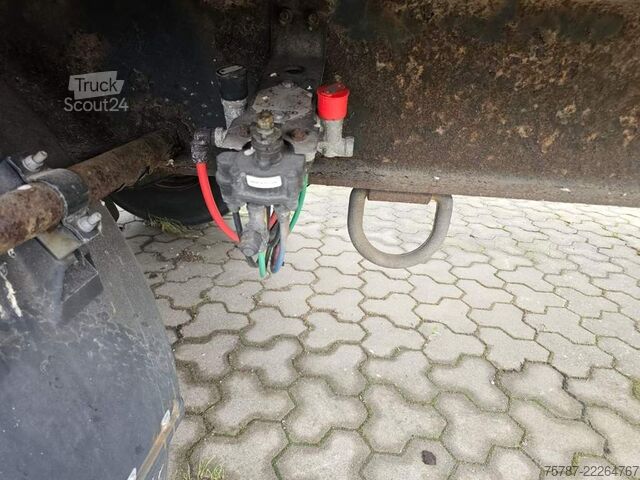 Gesloten oplegger SPIER Doppelstock mit Balken, 2 Achser
