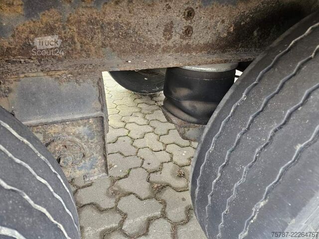 Gesloten oplegger SPIER Doppelstock mit Balken, 2 Achser