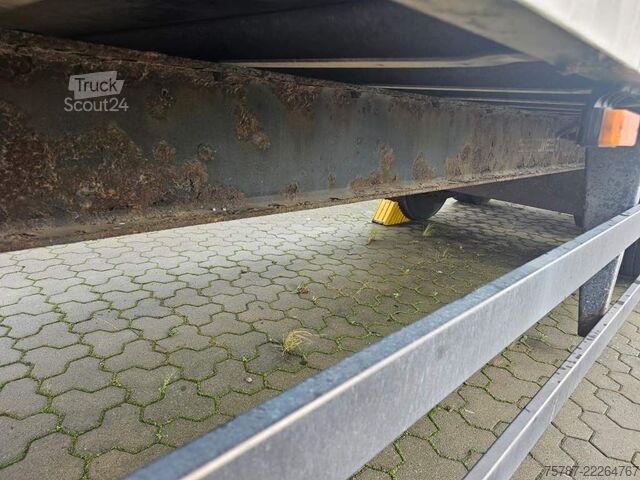 Gesloten oplegger SPIER Doppelstock mit Balken, 2 Achser