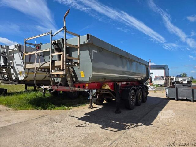مقطورة نصف قلابة SCHMITZ CARGOBULL ca. 26 cbm Hlabrund Hinterkipper, Lift