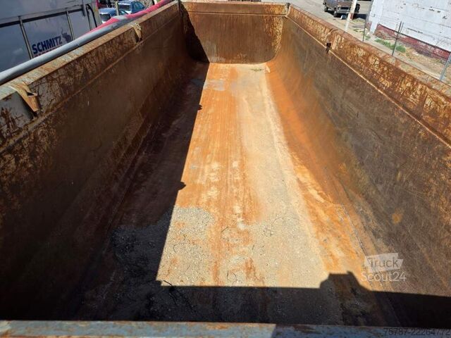 مقطورة نصف قلابة SCHMITZ CARGOBULL ca. 26 cbm Hlabrund Hinterkipper, Lift