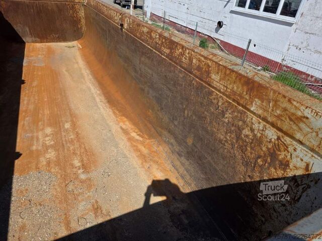 مقطورة نصف قلابة SCHMITZ CARGOBULL ca. 26 cbm Hlabrund Hinterkipper, Lift