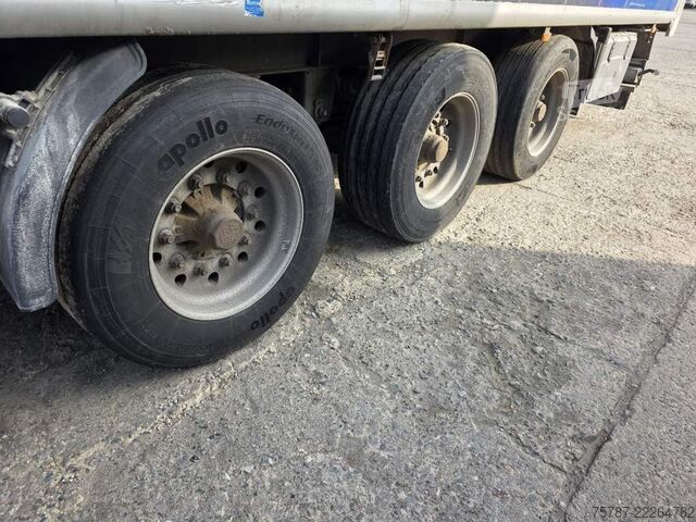 Mozgópadlós félpótkocsi KRAKER 92 cbm Schubboden, Lift,WABCO ABS,sauberer Boden