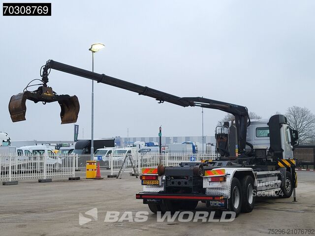 Hakenarmsystem Mercedes Actros 2532 6X2 NL-Truck HMF 1643 Z2 Crane Kran...