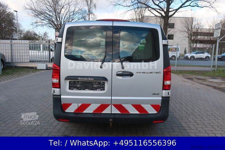 Furgoneta MERCEDES-BENZ Vito Kasten 114 CDI/BT 4x4 lang/Klima/AHK/Nr.101