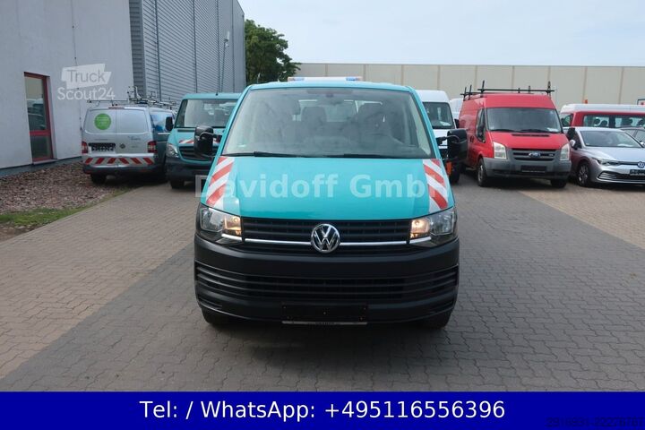 Furgoneta pick-up VOLKSWAGEN Nr.86 T6 Pritsche DoKa Lang / 1.Hand / AHK