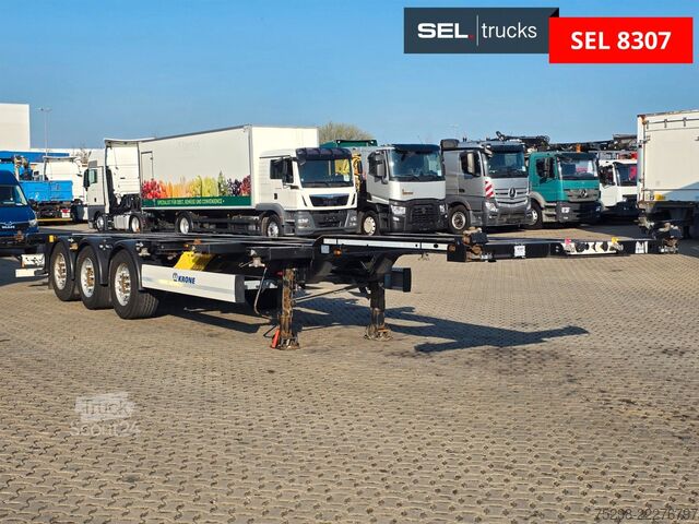 Poluprikolica za izmjenjive sanduke KRONE SD / Teleskop / 11.035 - 12.640
