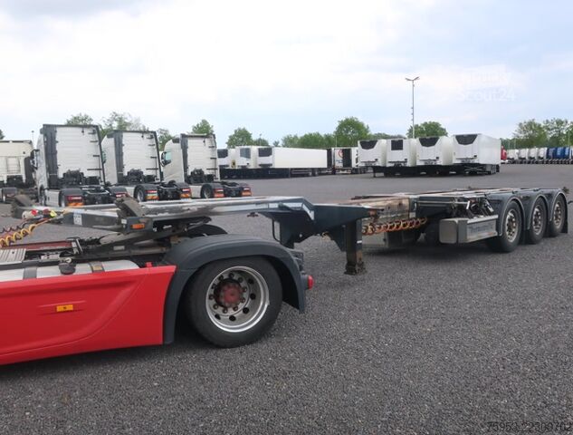 Değişebilir kasalı yarı römork D-Tec VCC-01/FT LS S Mittelausschub 2x Lift Genset