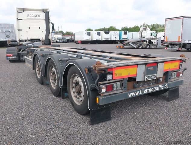 Değişebilir kasalı yarı römork D-Tec VCC-01/FT LS S Mittelausschub 2x Lift Genset