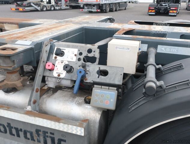 Değişebilir kasalı yarı römork D-Tec VCC-01/FT LS S Mittelausschub 2x Lift Genset