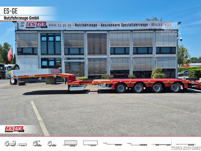 Polpriklopnik z nizko nakladalno ploščadjo FAYMONVILLE MAX Trailer MAX110 Semi-Tieflader