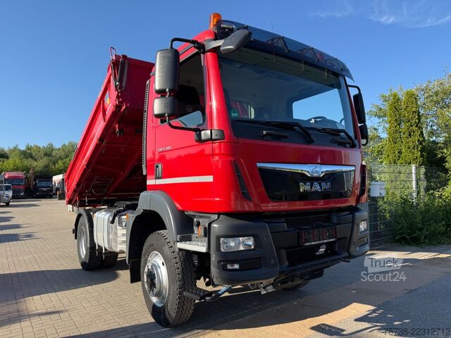 Самосвален камион MAN TGM 13.290 BL 4X4/Meiller 3-Seiten-Kipper
