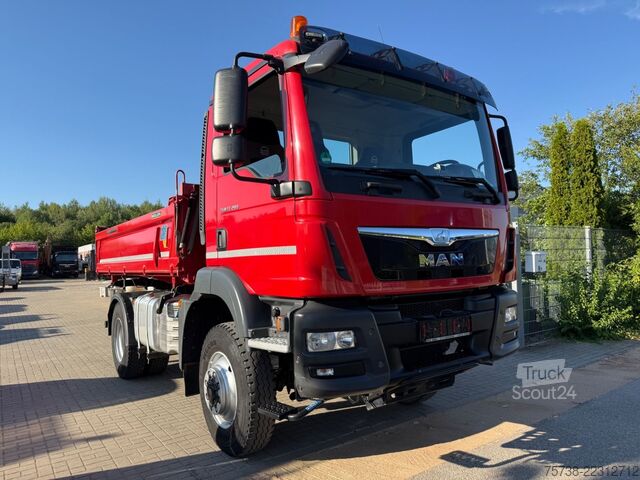 Самосвален камион MAN TGM 13.290 BL 4X4/Meiller 3-Seiten-Kipper