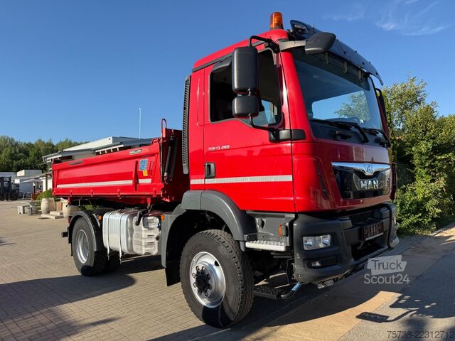 Самосвален камион MAN TGM 13.290 BL 4X4/Meiller 3-Seiten-Kipper