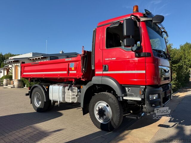 Самосвален камион MAN TGM 13.290 BL 4X4/Meiller 3-Seiten-Kipper
