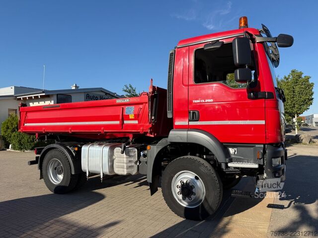 Самосвален камион MAN TGM 13.290 BL 4X4/Meiller 3-Seiten-Kipper