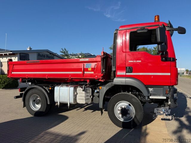 Самосвален камион MAN TGM 13.290 BL 4X4/Meiller 3-Seiten-Kipper