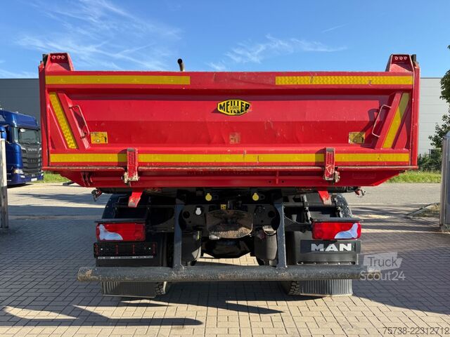 Самосвален камион MAN TGM 13.290 BL 4X4/Meiller 3-Seiten-Kipper