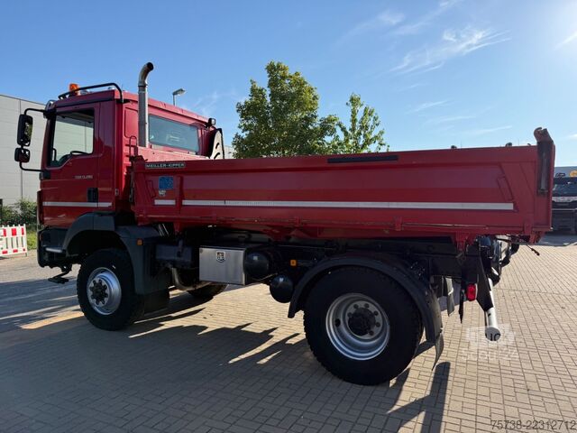 Самосвален камион MAN TGM 13.290 BL 4X4/Meiller 3-Seiten-Kipper