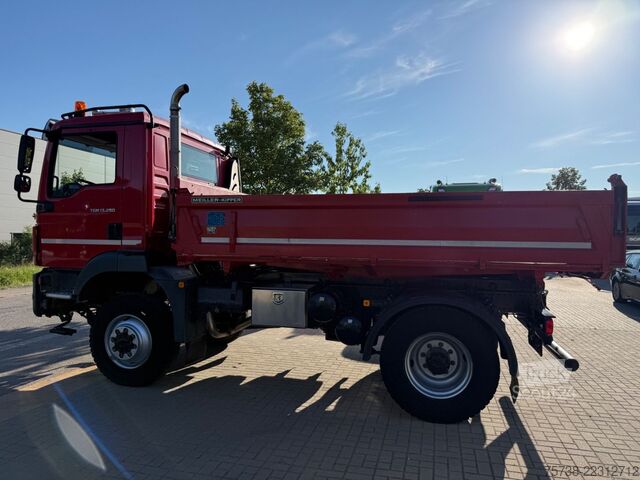 Самосвален камион MAN TGM 13.290 BL 4X4/Meiller 3-Seiten-Kipper