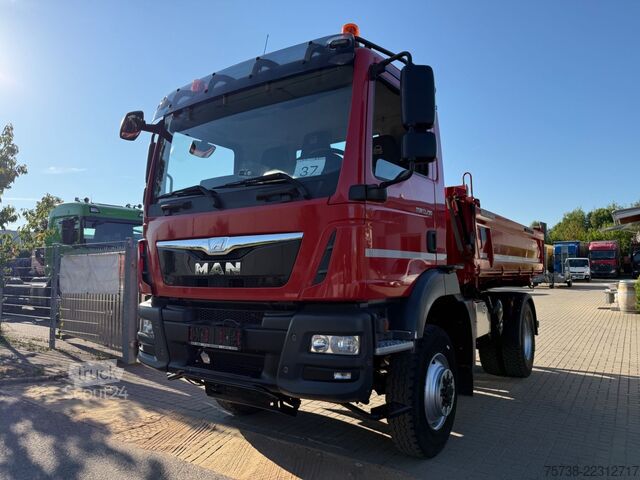 Тристранен самосвал MAN TGM 13.290 BL 4X4/Meiller 3-Seiten-Kipper