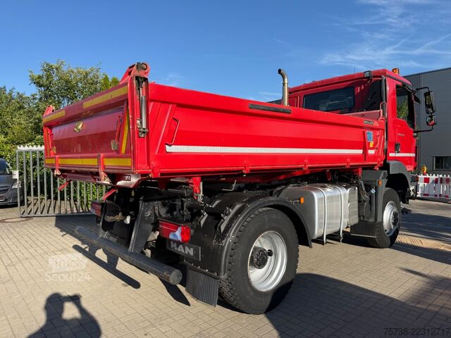 Üç taraflı damperli kamyon MAN TGM 13.290 BL 4X4/Meiller 3-Seiten-Kipper