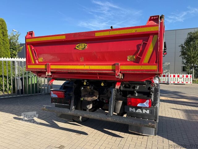 Üç taraflı damperli kamyon MAN TGM 13.290 BL 4X4/Meiller 3-Seiten-Kipper