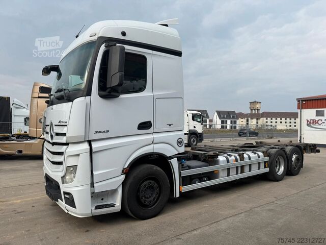 Lastebil med utskiftbar overbygning MERCEDES-BENZ ACTROS 2543 * RETARDER * LIFTACHSE * MULTI *