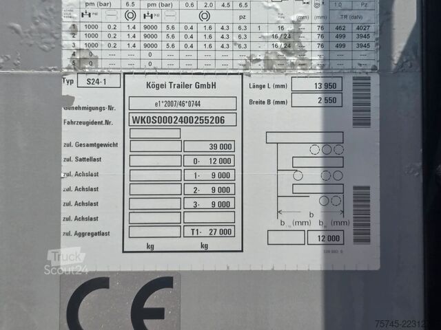 Polpriklopnik za pijače KÖGEL SN 24 **GETRÄNKE*SAF*LIFT*SCHNELLADESYSTEM*