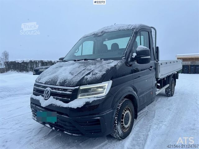 Príves na plošinu Volkswagen Crafter TDI 4x4 Flatbed – 2 Sets of Tyres – Tarpau