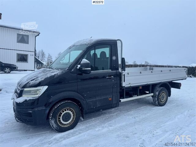 Príves na plošinu Volkswagen Crafter TDI 4x4 Flatbed – 2 Sets of Tyres – Tarpau