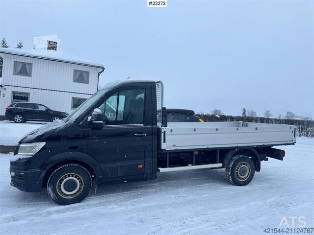 Príves na plošinu Volkswagen Crafter TDI 4x4 Flatbed – 2 Sets of Tyres – Tarpau