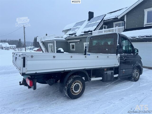 Príves na plošinu Volkswagen Crafter TDI 4x4 Flatbed – 2 Sets of Tyres – Tarpau