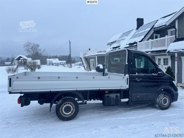 Príves na plošinu Volkswagen Crafter TDI 4x4 Flatbed – 2 Sets of Tyres – Tarpau